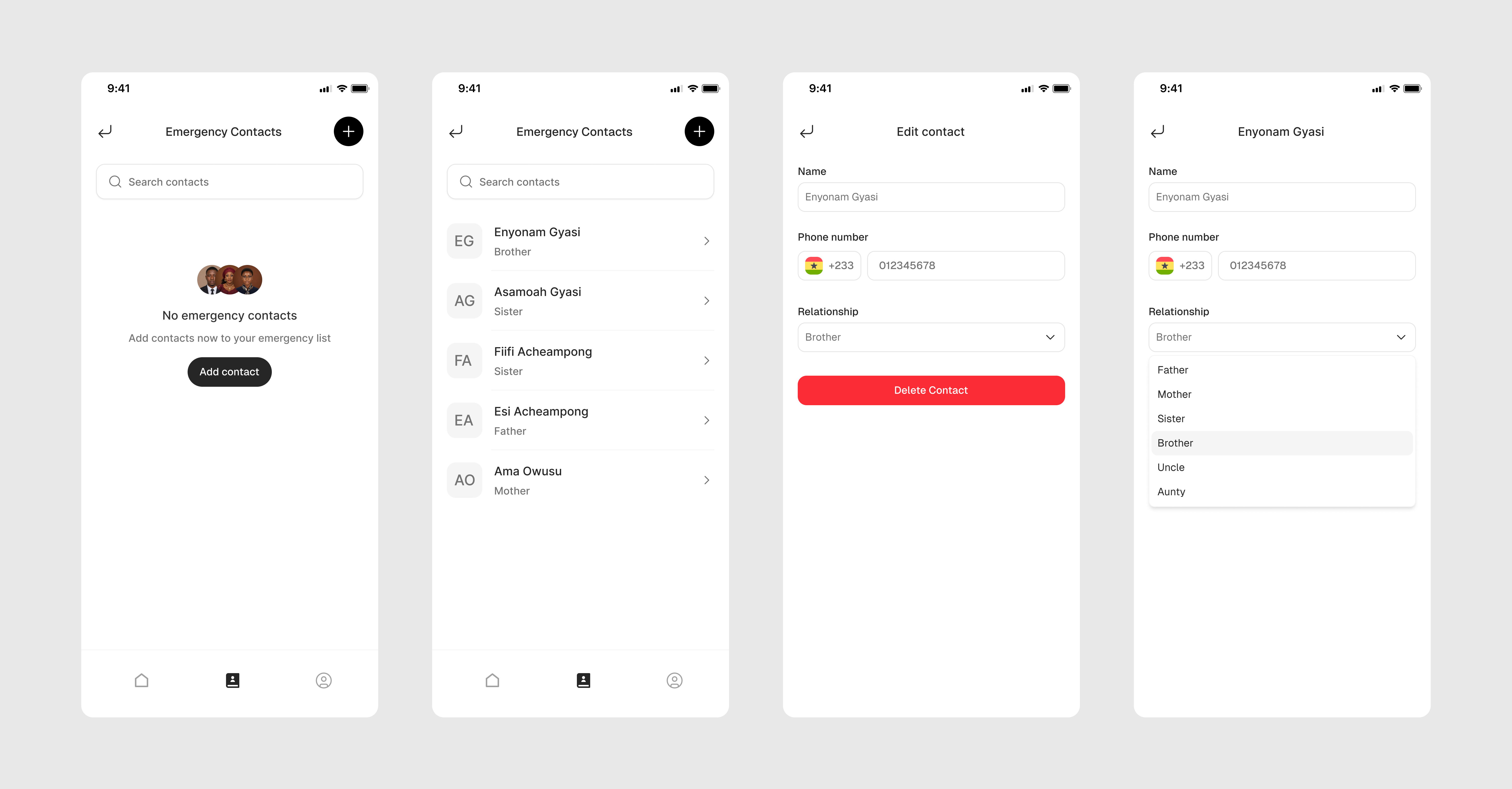 SafeNet emergency contacts